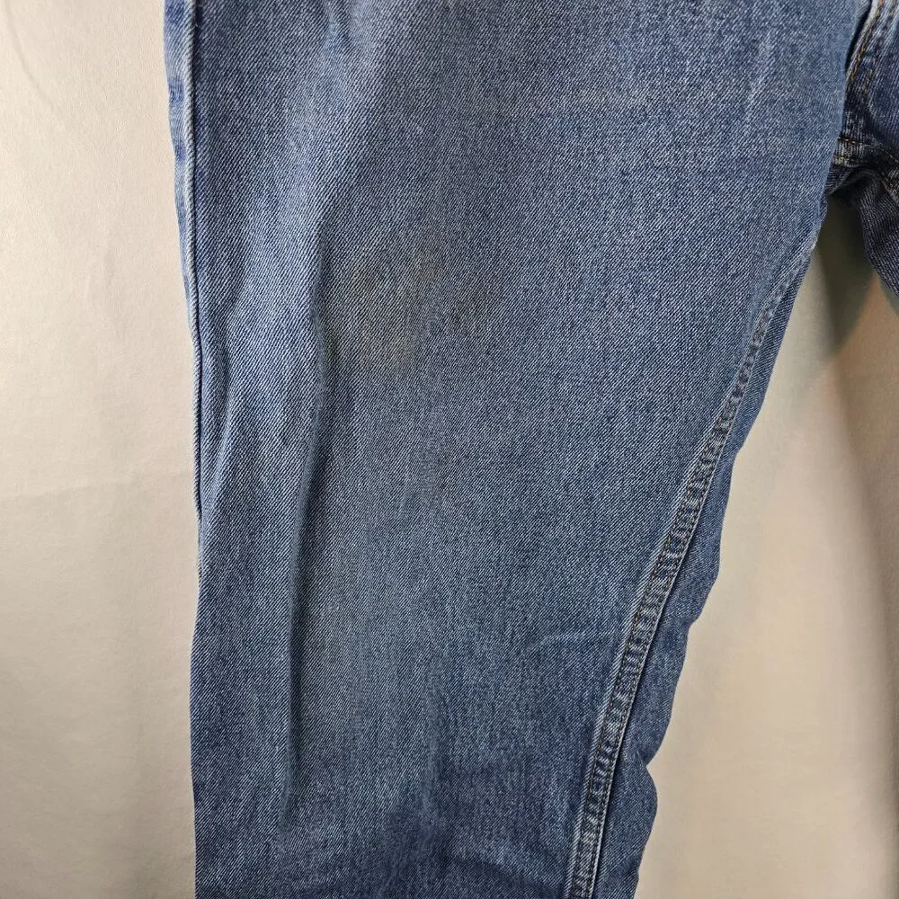 Levis 505 Jeans 38x30 Blue Denim Regular Fit Straight Leg 100% Cotton Normcore A